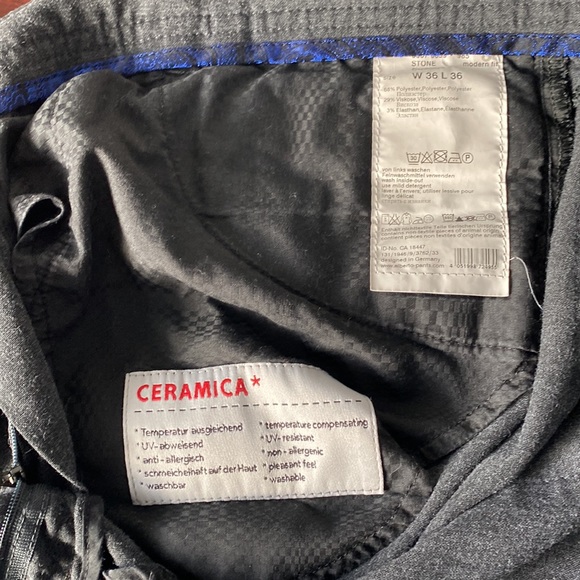 ALBERTO Ceramica mens dress pants. Waist 36 length 32. - Picture 4 of 6